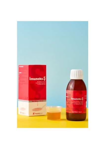 İmuneks Şurup 150 ml - Beta-Glukan ve Acerola Meyve Ekstraktı İçeren Türkiye Menşeli Sıvı Takviye Edici Gıda fiyatları
