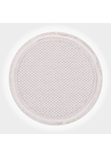 Abound Krem Hasır Etnik Modern Desenli Sisal Hav Vermeyen Leke Tutmayan Kolay Temizlenen Yumuşak Makine Salon Yolluk Mutfak Halı