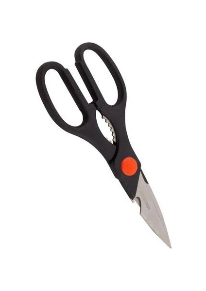 Sofra Mutfak Gereçleri Çok Amaçlı Mutfak Makası - 3CR13 Paslanmaz Çelik, 21 cm x 8.5 cm, Siyah Koruyucu Kapaklı indirimleri
