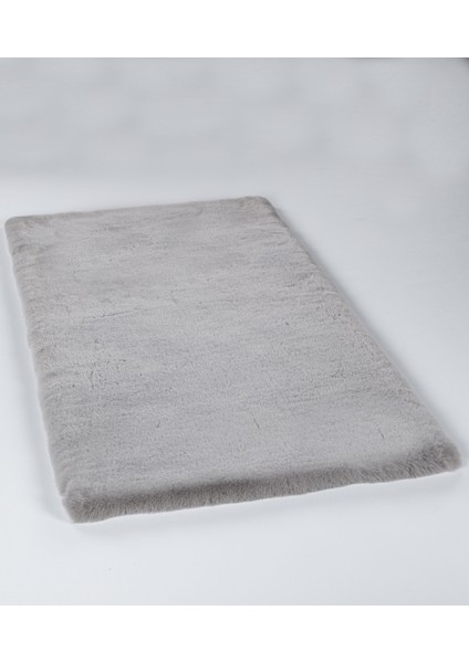 Gri Düz Etnik Modern Desenli Hav Vermeyen Leke Tutmayan Kolay Temizlenen Yumuşak Makine Salon Yolluk Mutfak Halı