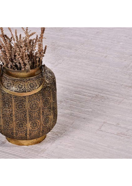 Krem Modern Etnik Desenli Akrilik Hav Vermeyen Leke Tutmayan Kolay Temizlenen Yumuşak Makine Salon Yolluk Mutfak Halı modelleri