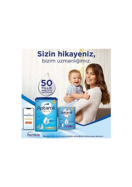 4 Prebiyotikli Çocuk Devam Sütü 800 Gr
