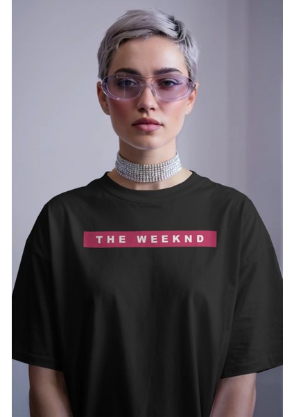 The Weeknd Sırt Baskılı Erkek-Kadın Tshirt fiyatları