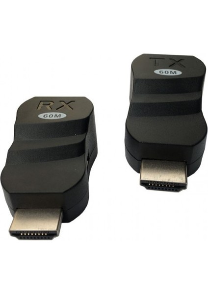 Hdmı Extender Rj45 To Hdmı Extender Cat5/Cat6 60m Extender Çevirici V1.4 fırsatları