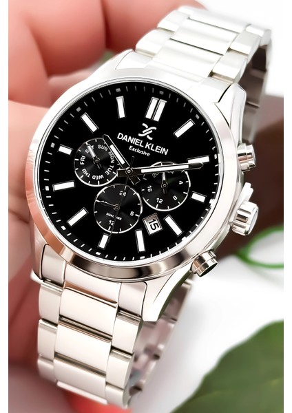 Daniel Klein erkek Kol Saati Takvimli Çelik Kordon Bileklik Hediyesi ile