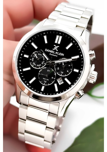 Daniel Klein erkek Kol Saati Takvimli Çelik Kordon Bileklik Hediyesi ile modelleri