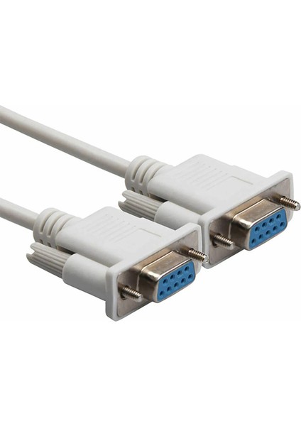 RS232 Dişi Dişi Com Kablo 9 Pin Db9 Dişi Dişi Seri Com Port Kablosu 2m indirimleri