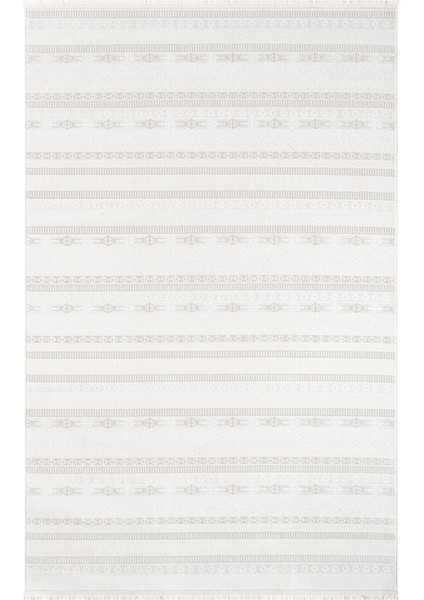 Sahra Kemik Halı Akrilik Halı Yumuşak Dokulu Salon Oturma Odası Yatak Odası Halısı 15502