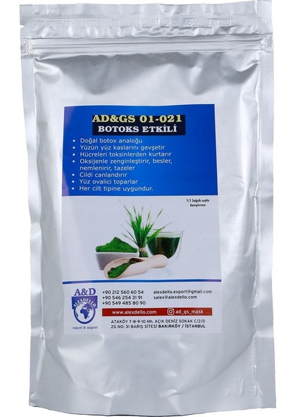 Gözenek Temizleyici Güzellik Maskesi -Botoks Etkili Maske - 350 Gr. fiyatları