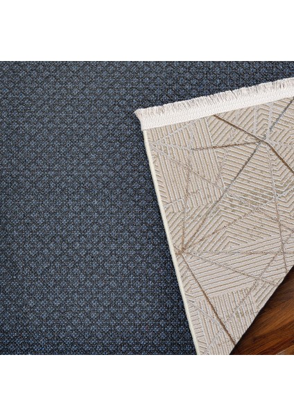 Bej Geometrik Etnik Modern Desenli Pamuk Makinada Yıkanabilir Hav Toz Vermez Leke Tutmayan Kaymaz Taban Dijital Makine Baskı Salon Yolluk Mutfak Halı modelleri