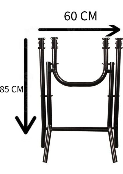 Katlanır Metal Masa Ayağı Orta Boy "lüx" VİDA HEDİYELİ fiyatları