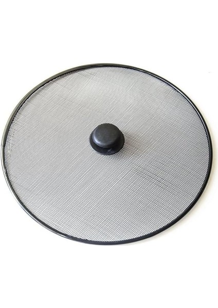 Home 29 cm Yağ Sıçratmaz Tel Kapak - Üstten Tutmalı Metal Kızartma Kapağı, Tava Üstü Sıçrama Önleyici, Sıçratmaz Koruyucu Kapak
