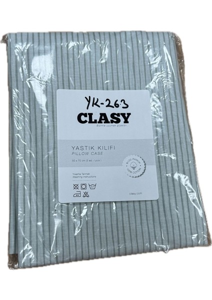 Ranforce %100 Pamuk 2 Adet Yastık Kılıfı Yeşil Çiçekli modelleri