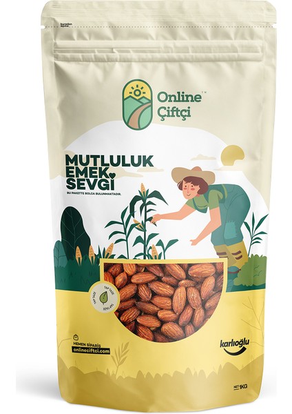 Kavrulmuş Badem 1Kg