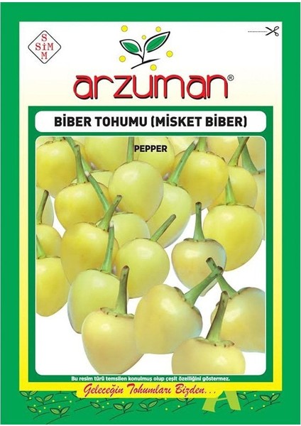 Sarı Turşuluk Misket Biberi Tohumu-5 Gram