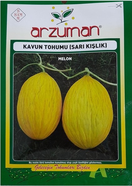 Sarı Kışlık Kavun Tohumu-10 Gram