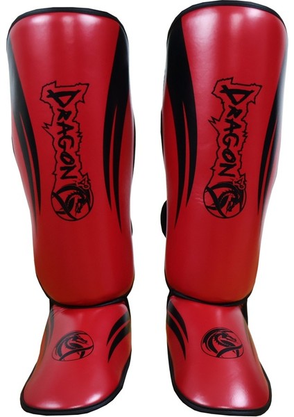 40716-P Kaval Ayak Koruyucu Kırmızı Kick Boks Kaval Koruyucu