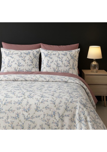 çift Kişilik Lastikli Çarşaflı Nevresim Takımı Serenity