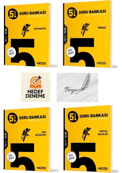 Hız 5.sınıf Matematik Türkçe Fen Bilimleri Sosyal Bilgiler Soru Bankası Hedef Deneme