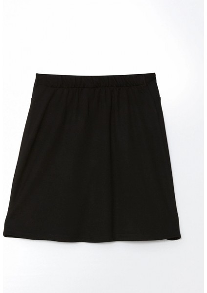 Lcw Kids Siyah Beli Lastikli Kız Çocuk Etek fiyatları