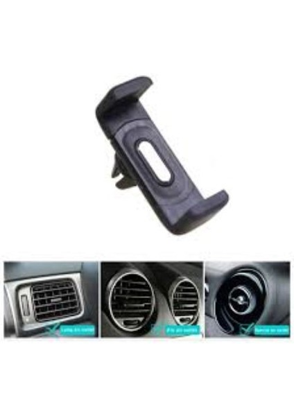 Kıskaçlı ve Araç Klimasına Takılabilen Telefon Tutucu
