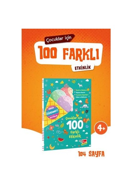 Kolektif Okul Öncesi Eğitici Kitap: 3-5 Yaş Arası Çocuklar İçin 100 Farklı Etkinlik indirimleri