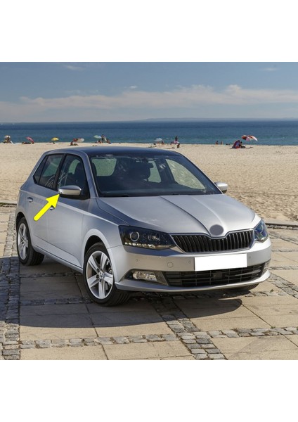 Skoda Fabia 3 2015-2018 Sağ Dikiz Ayna Sinyal Lamba Camı 6V0949102