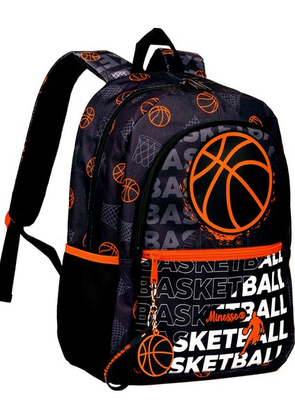 Basketbol Desenli Erkek Çocuk Ilkokul Sırt Çantası 1010