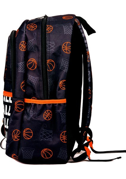 Basketbol Desenli Erkek Çocuk Ilkokul Sırt Çantası 1010