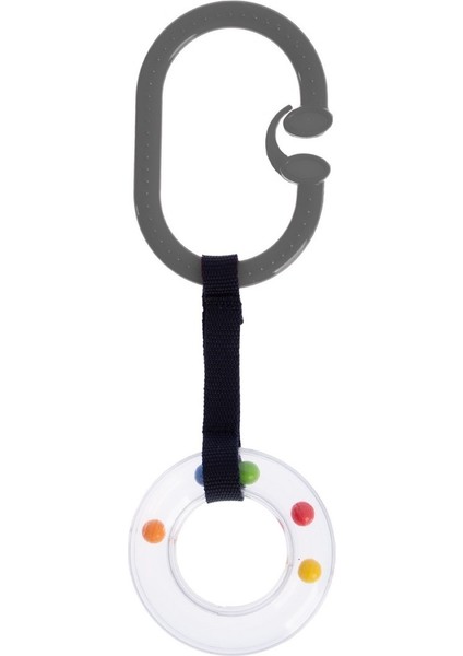 Babyjem Çıngıraklı Puset Halkası 876 Gri