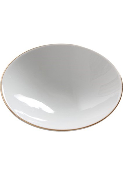 Morocco Altın Yaldız Çukur Tabak 19cm