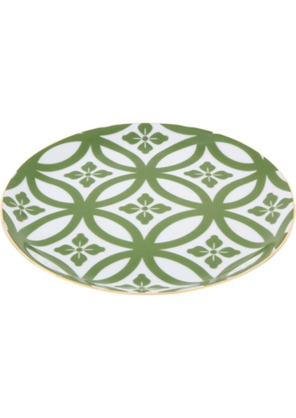 Morocco Ds1 Yeşil Düz Tabak 17 Cm fiyatları