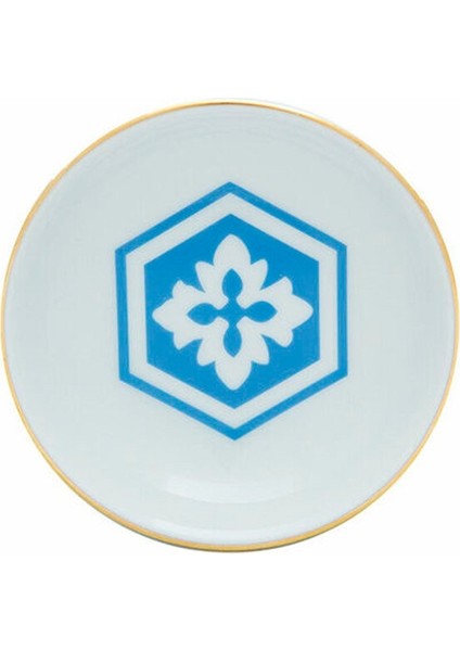 Morocco Desen2 Mavi Mini Kase 10Cm