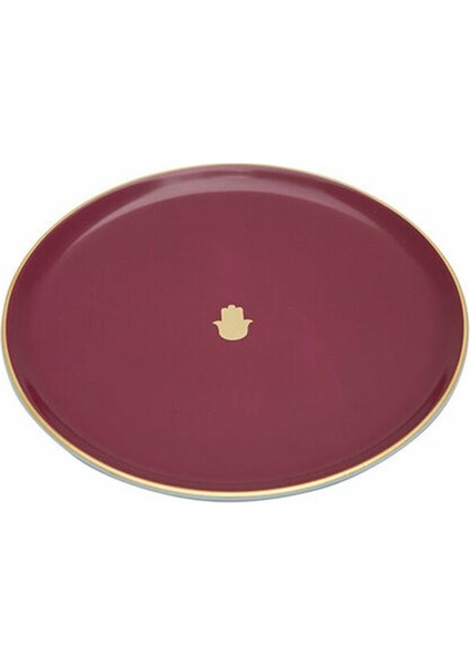 Glamorous Fuşya Düz Tabak 20 Cm fiyatları