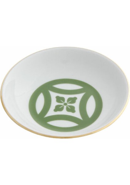 Morocco Desen1 Yeşil Mini Kase 10Cm