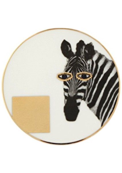 Wild Life Zebra Bardak Altlık 10 Cm