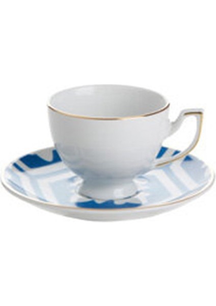Morocco Tabak+Çay Fincanı D2 Mavi 170cc