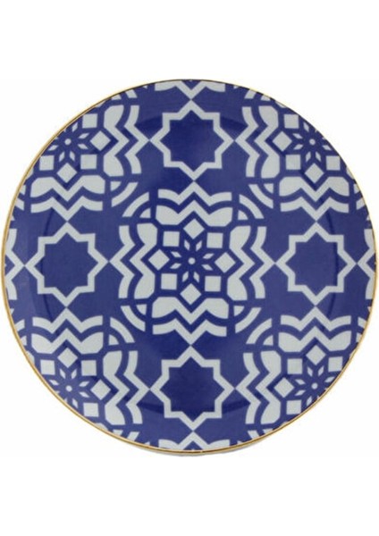 Morocco Ds7 Mor Düz Tabak 17 Cm