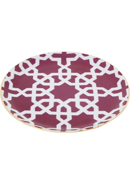 Morocco Ds5 Fuşya Düz Tabak 17 Cm fiyatları