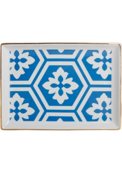 Morocco Ds2 Mavi Kahvaltı Tabağı 18 Cm
