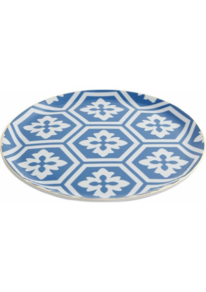 Morocco Ds2 Mavi Düz Tabak 24 Cm fiyatları