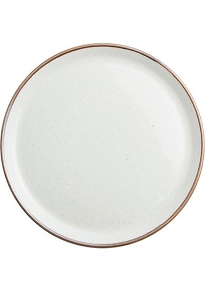 Seasons Bej Düz Tabak 24 Cm