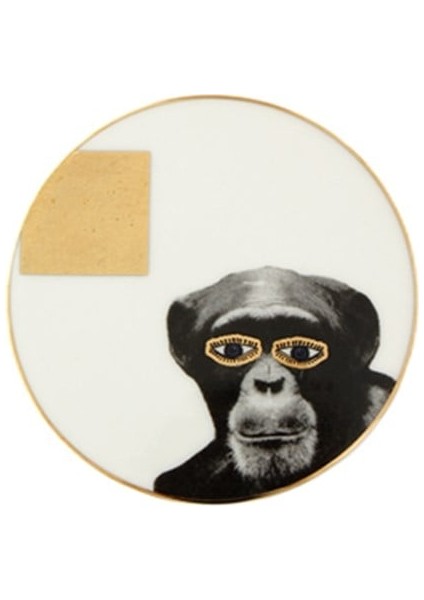 Wild Life Monkey Bardak Altlık 10 Cm