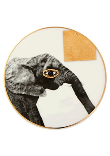 Wild Life Elephant Bardak Altlık 10 Cm