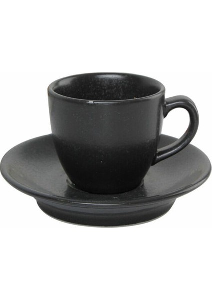 Seasons Siyah Tabaklı Kahve Fincanı 80 cc