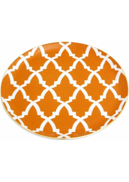 Morocco Ds3 Turuncu Düz Tabak 24 Cm fiyatları