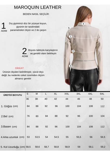 Adele Kadın Deri Ceket indirimleri