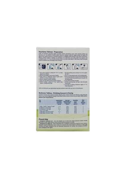 Toz Devam Sütü 800 gr 0-6 Ay Organik Sütlü Laktoz İçerikli İlave Şekersiz Gluten İçermez Almanya Menşeli fırsatları