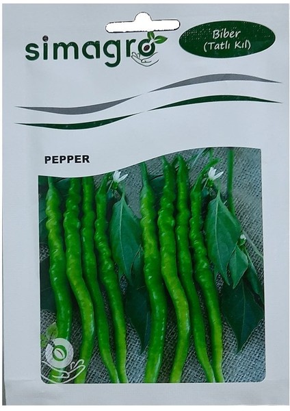 Tatlı Sivri Kıl Biber Tohumu-10 Gram