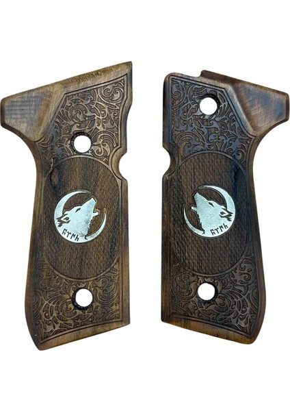 Beretta F-92 / Yavuz 16 Özel Kabartmalı Logolu Kbze